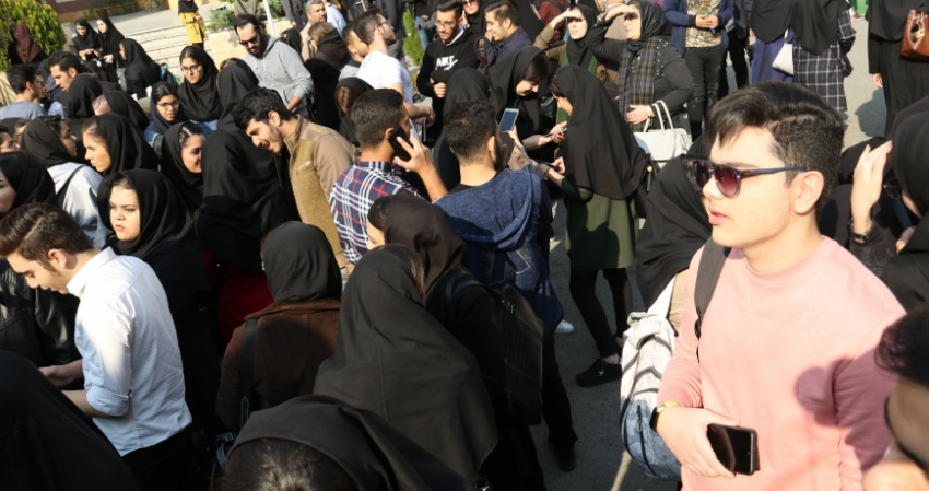 جشن معارفه دانشجویان جدید الورود واحد تهران غرب به روایت تصویر